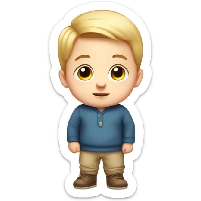 Baby boy sticker