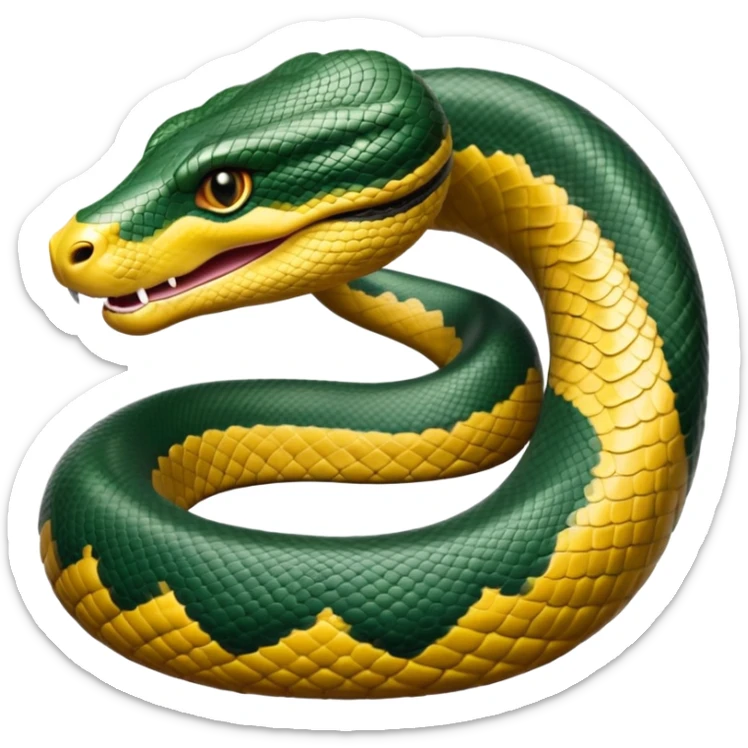 cinematic-noble-anaconda-portrait-emoji,-poised-and-imposing,-with-a-massive,-sinuous-build-draped-in-intricately-patterned-scales-and-piercing,-focused-eyes,-simplified-yet-sharp-and-sophisticated-features,-highly-detailed sticker