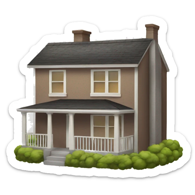 house  sticker