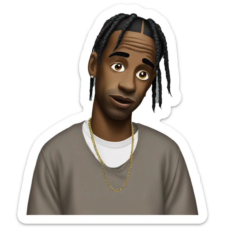 Travis Scott  sticker