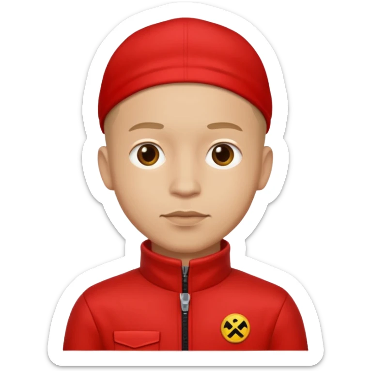 I want a emoji of a character Berlin from money heist. With his costume  no mask  sticker
