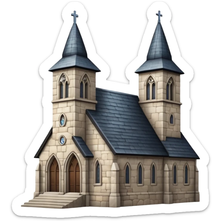 Церковь  sticker
