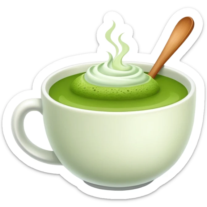 matcha  sticker
