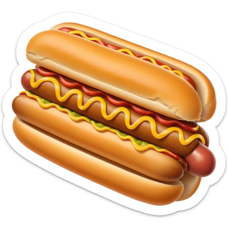 pancho" es la versión argentina del hot dog o perro caliente, una salchicha insertada en un pan sticker