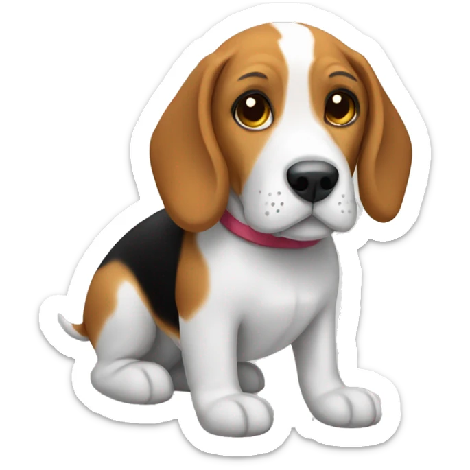 Beagle sticker