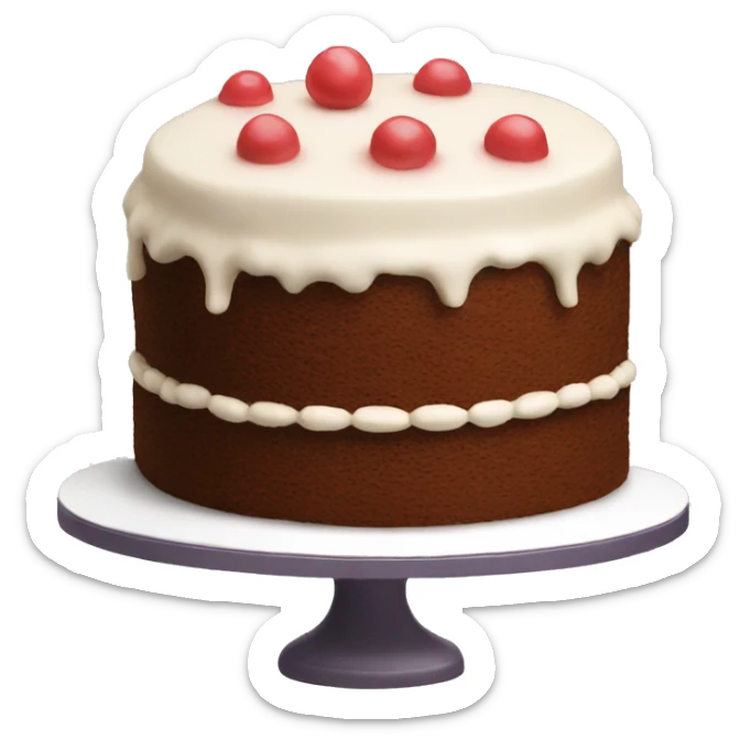 Cake sticker