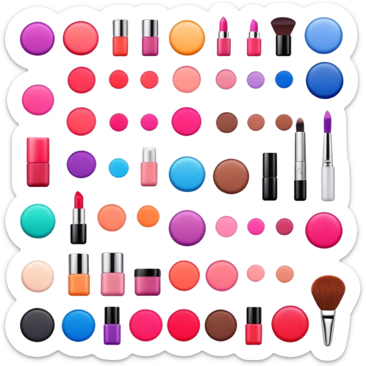 makeup sticker