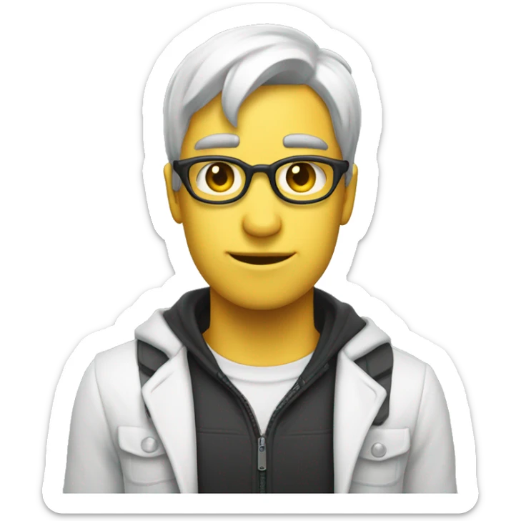 Persona con máscafffffa sticker