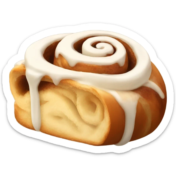 Cinnamon roll sticker