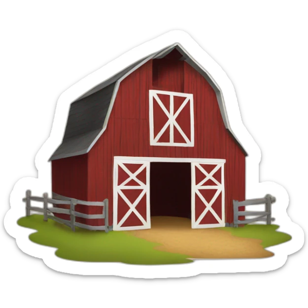 barn sticker