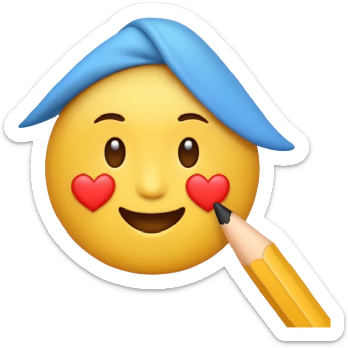 non mais je peux que toutes les lettres apparaissent sur l'emoji en mode "MASTERCLASS"  sticker