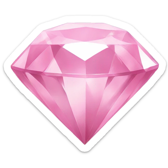 Pink diamond  sticker