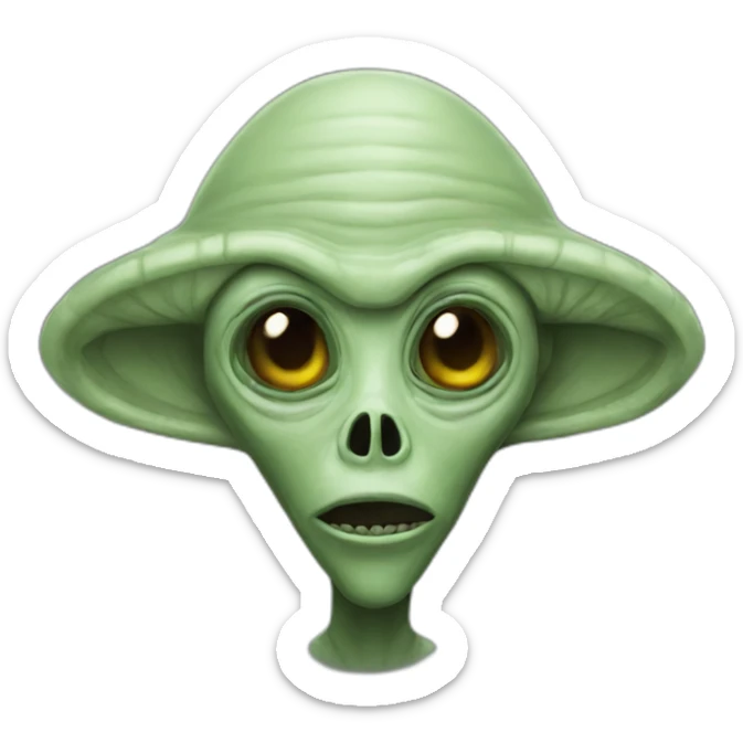 Ancient alien sticker