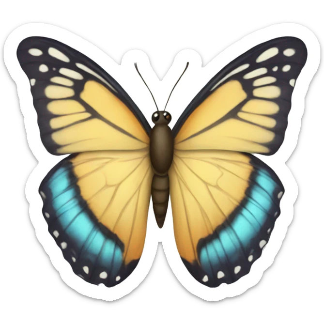butterfly  sticker