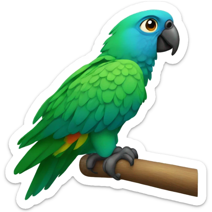parrot sticker