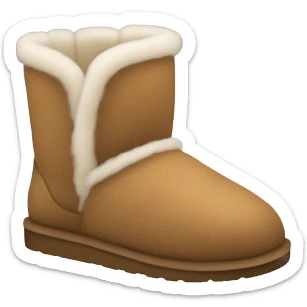 Ugg slippers sticker