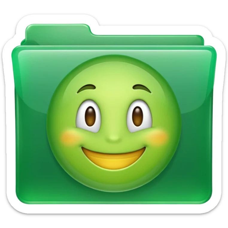 i need a emoji fher its green and in the text behind success is like bet ledger in transparent form sticker