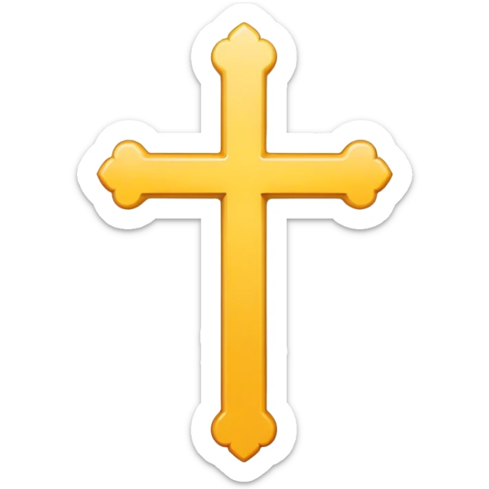 Cross  sticker