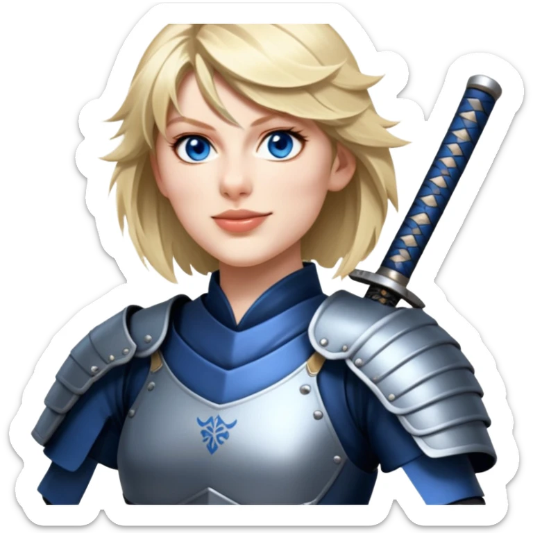 Warrior Samurai sticker