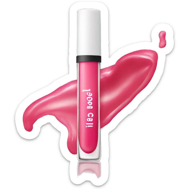 lip gloss sticker