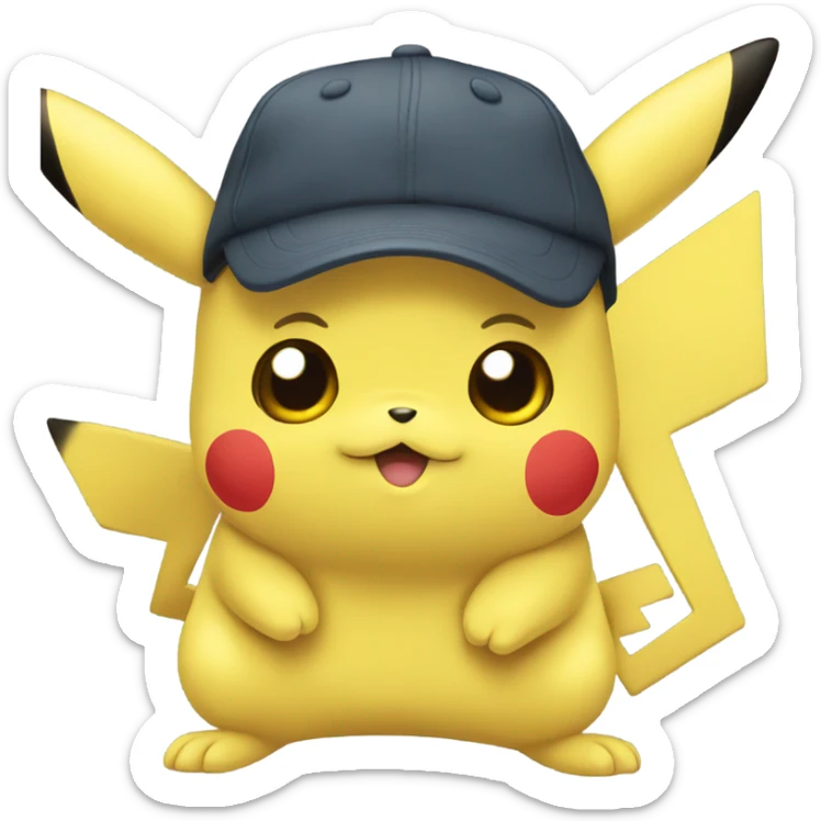 Pikachu sticker