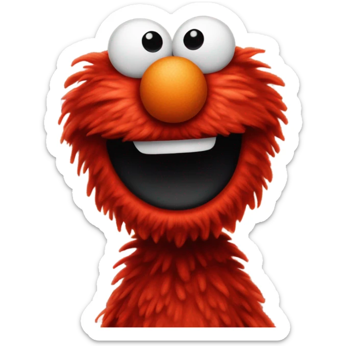 Elmo sticker