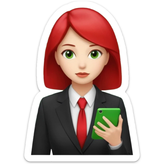 she works in Wall Street, she's obsessed with screens full of stocks green and red, she's so rich sticker
