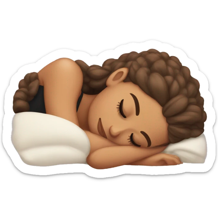 Ariana Grande sleeping sticker