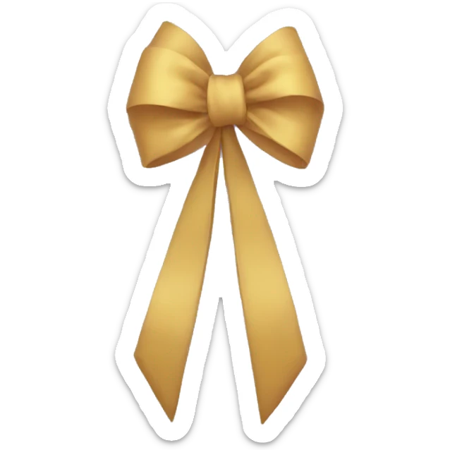 Bow  sticker