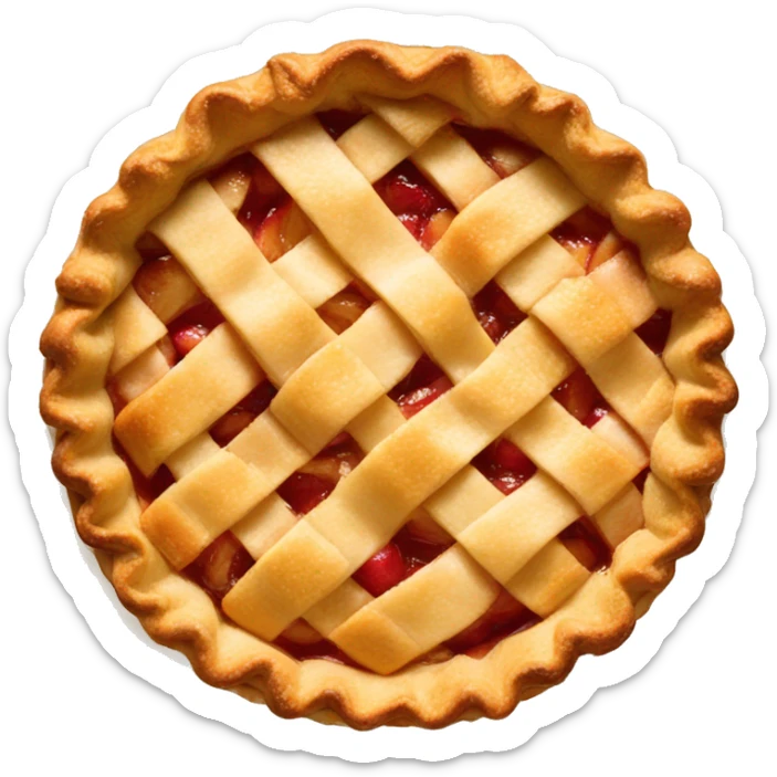 apple pie sticker