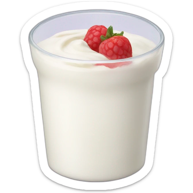 yoghurt sticker