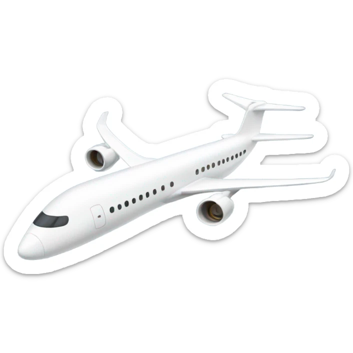 Airplane sticker
