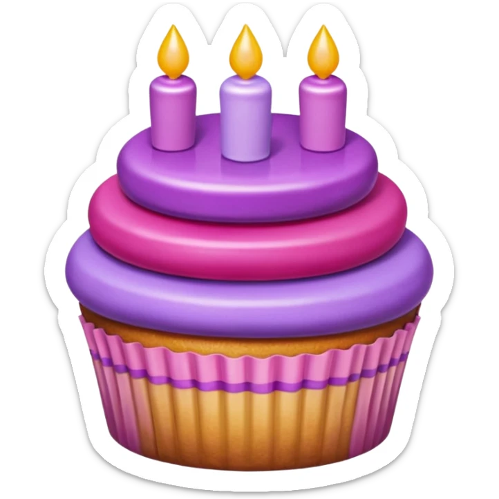 cakes ultra rich topping pink purple color High-quality stylized food illustration,
cute semi-realistic game-asset style,
smooth painterly shading, soft gradients,
rounded forms, clean edges, subtle highlights,
glossy materials, soft studio lighting. sticker