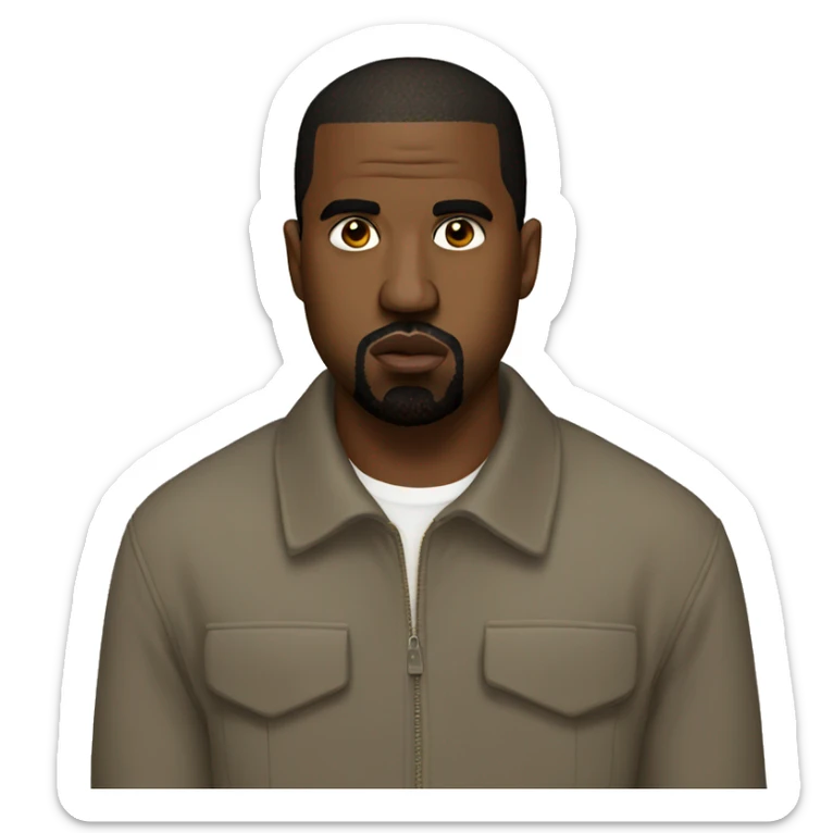 Kanye west sticker