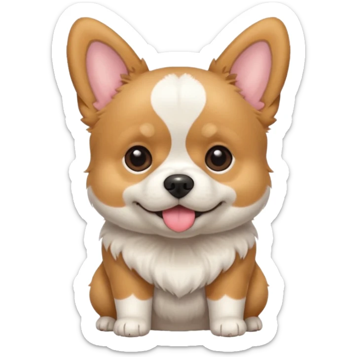 Can you do a mix of a Maltese, Pomerian, French Bulldog and Corgi sticker