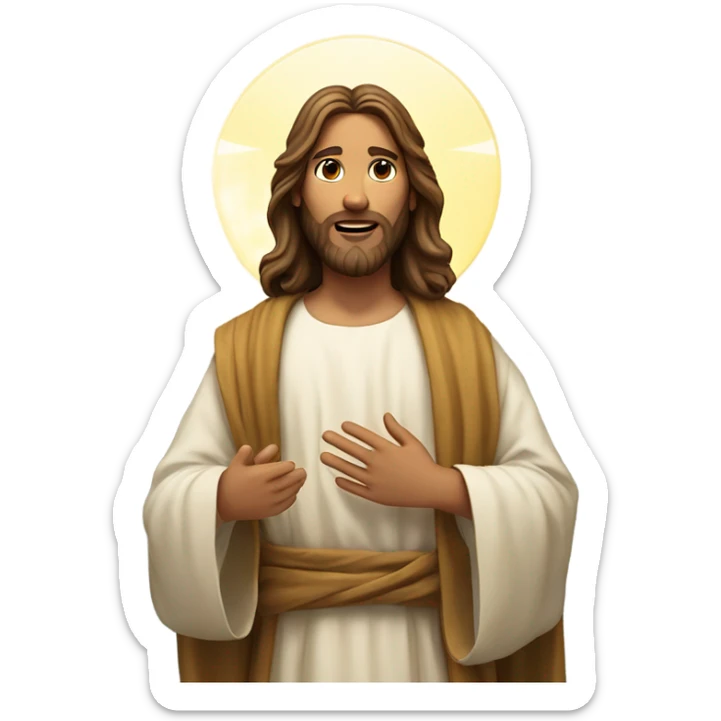 Jesus sticker