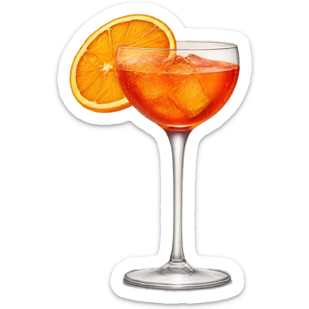 Aperol spritz sticker
