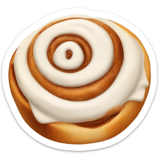 Cinnamon roll sticker