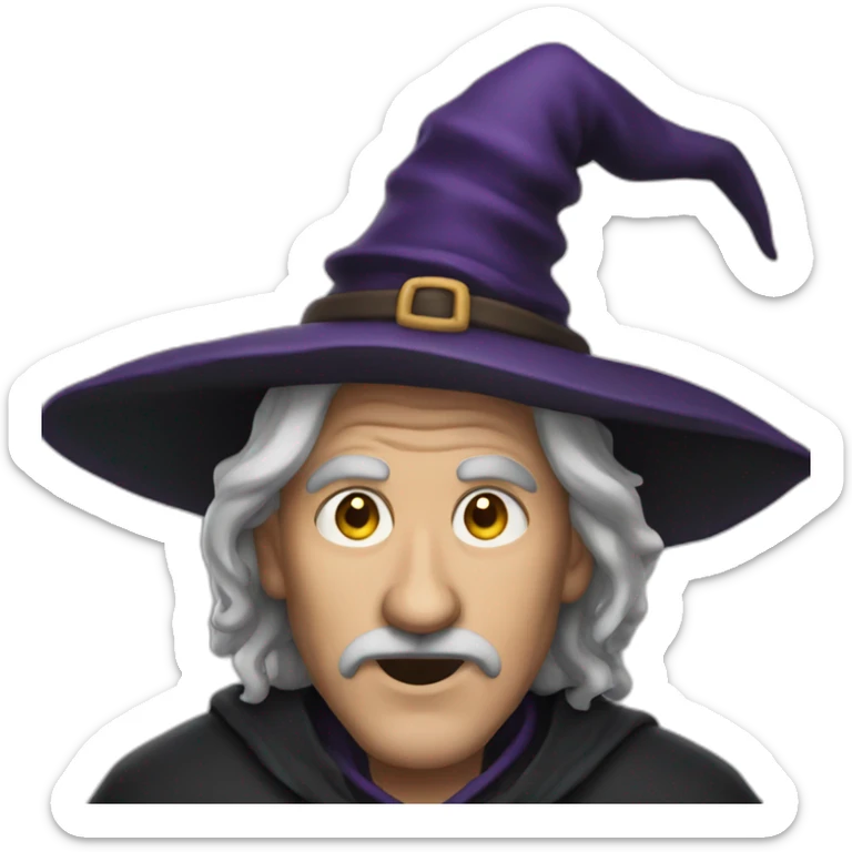 witch man sticker