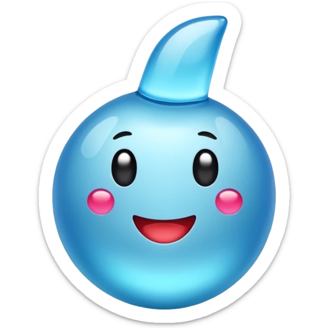 Creame la verificacion celeste chillante como un 100% como la de tiktok sticker