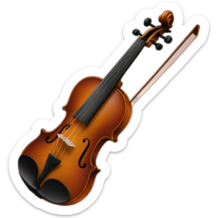 violin sticker