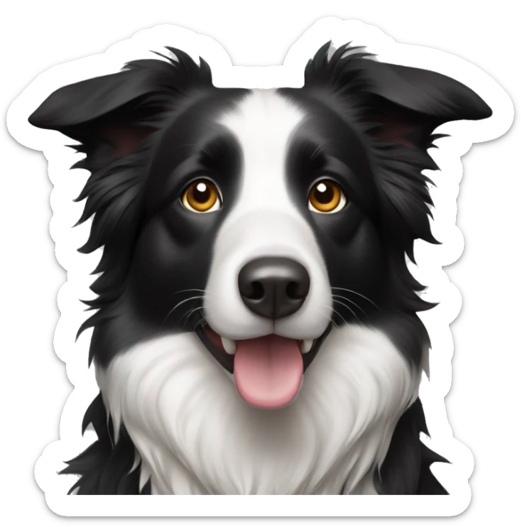 Border collie sticker