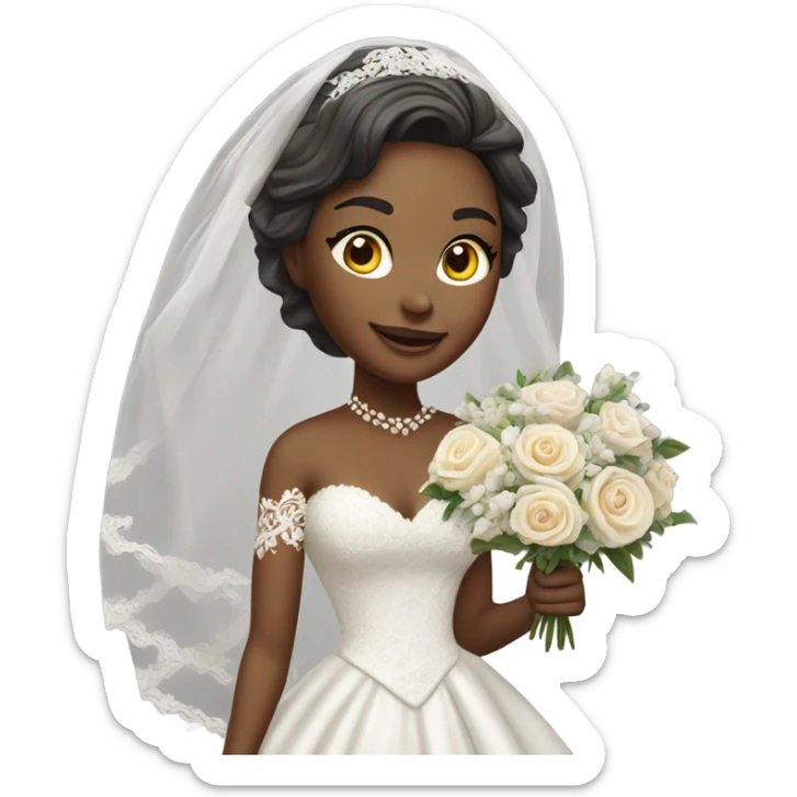 Bride sticker
