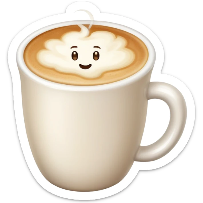 Latte sticker
