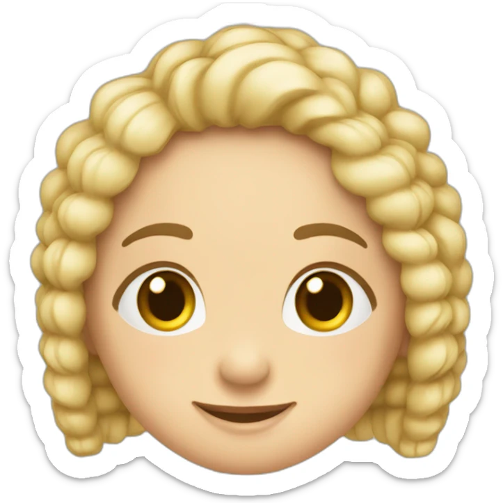 Ukrainemoji an adorable smiley with a traditional Ukrainian vyshyvanka, bringing a touch of Ukrainian charm and positivity to your chats!" sticker