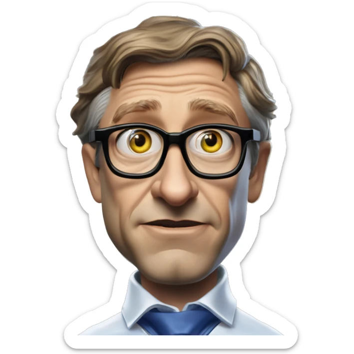Warcraft geeky gem collecting Bill Gates in Marvel Avengers style, oil paint, mysterious eyes, intricate lips, masterpiece pose, odd perspective, beautiful, desirable, logical sticker