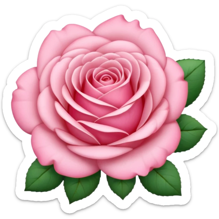 Vytvoris mi prosim zuvou emoji ruzi jen kvet? Bez toho velkeho okvetniho listku kolem sticker