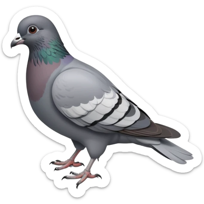 Pigeon sticker