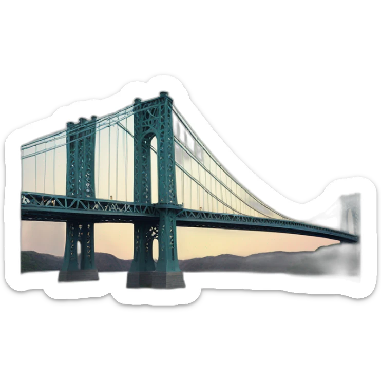 George Washington Bridge sticker