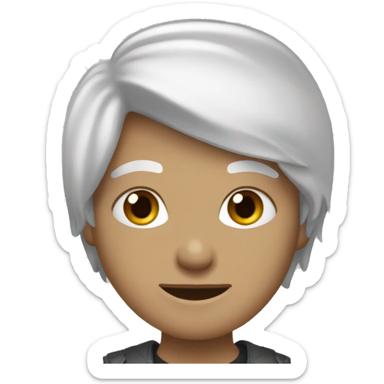 Яхта белая sticker